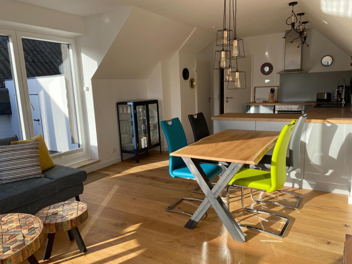 Beach House II - Penthousewohnung In Bestlage Mit Sonniger Dachterrasse Und Top Meerblick Harrislee Buitenkant foto