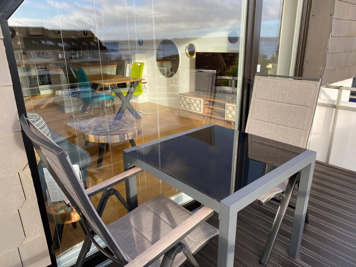 Beach House II - Penthousewohnung In Bestlage Mit Sonniger Dachterrasse Und Top Meerblick Harrislee Buitenkant foto