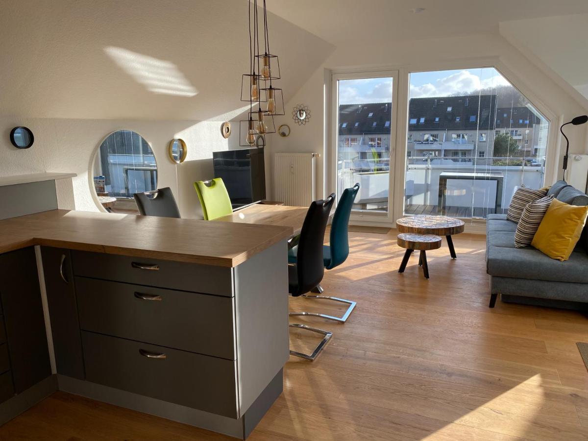 Beach House II - Penthousewohnung In Bestlage Mit Sonniger Dachterrasse Und Top Meerblick Harrislee Buitenkant foto
